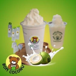 Bom Coconut บอม โคโค่นัท มะพร้าวปั่นนมสด บ้านฟ้าปิยรมย์ ลำลูกกาคลอง6