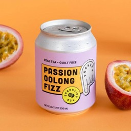 ชาอู่หลงเสาวรสชนิดมีฟอง