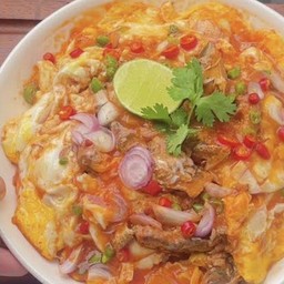 ข้าวใข่ข้นปลากระป๋อง