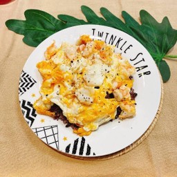 มาม่าเกาหลี & ไก่ทอด & ข้าวไข่ข้น