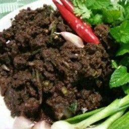 ก้อยคั่วเนื้อ