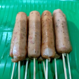 ไส้กรอกพิซซ่าทอด