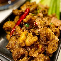 ลาบกรอบ