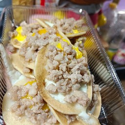 ไข่วงโรยหมูสับ(8ฟอง)