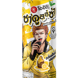 Oishi honey lemon soda