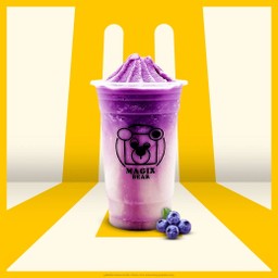 หมีปั่นบลูเบอร์รี่