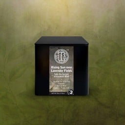 Rising Sun Over Lavender Field (Green tea x lavender x peppermint x Tangerine rinds) relaxing cup of tea for everyday. ชากลิ่นหอมลาเวนเดอร์ที่จะพาคุณวิ่งในทุ่่ง