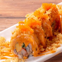 Salmon Aburi Spicy Half (4 Pcs.)