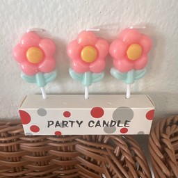 เทียนดอกไม้ (ราคาขายต่ออัน)