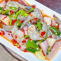 ยำกุ้งสด