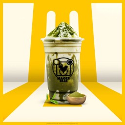 หมีปั่นมัทฉะลาวา