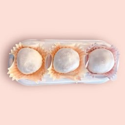 (โมจิ3ชิ้น) นูเทลล่าดูไบ1,นูเทลล่าคูนาฟ่า1,พิตาชิโอคูนาฟ่า1 (ปั้นใหม่15นาที)