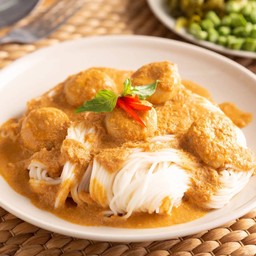 ขนมจีนน้้ำยากระทิ