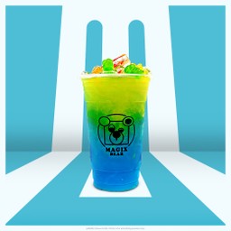 บลูโซดาเฟรซออเร้นจ์ เจลลี่แบร์