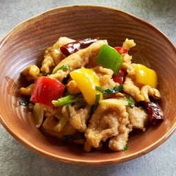 กุ้งผัดเม็ดมะม่วงหิมพานต์