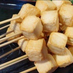 ลูกชิ้นเต้าหู้ปลาทอด