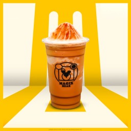 หมีปั่นชาเย็น