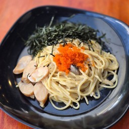 สปาเก็ตตี้ คาโบนาร่า ไข่กุ้ง