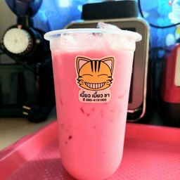 นมชมพูเย็น