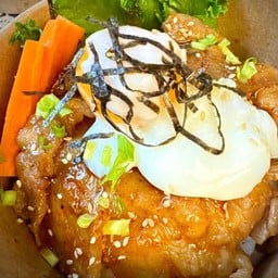 ข้าวหมูเทอริยากิไข่ออนเซ็น