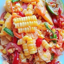 ตำข้าวโพด(ไม่ปลาร้า)