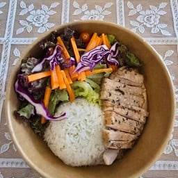 ข้าวหมูพริกไทยดำ