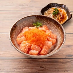 ข้าวหน้าแซลมอนไซโคโระ