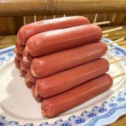 ไส้กรอกจัมโบ้รมควันทอด