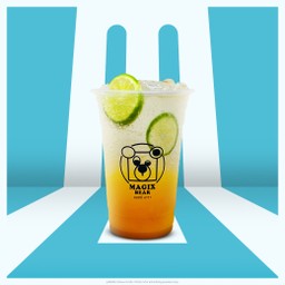 ส้มสดซ่าโซดาจี๊ด เย็น