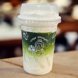 ขายดี!ชาเขียวมะพร้าวโคลโฟม(ใบชาแท้ผสมมะพร้าวนมสด)อร่อย ต้องลอง