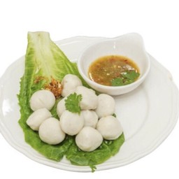 ลูกชิ้นปลาลวกจิ้ม