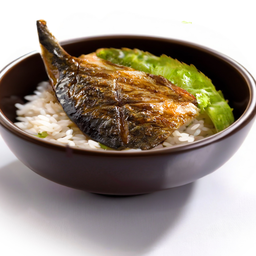 ข้าวหน้าปลาซาบะย่าง ราดซอสเทริยากิ