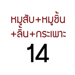 FD-KJ17-ก๋วยจั๊บ-หมูสับ-หมูชิ้น-ลิ้น-กระเพาะ