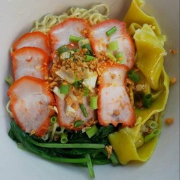 บะหมี่+เกี๊ยวหมูน้ำ