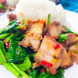 หมูทอดกรอบคน้า