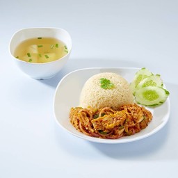 ข้าวมันยำไก่แซ่บ พ.เจงกิสข่าน