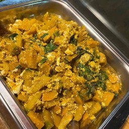 ผัดฟักทองถุง