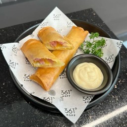 ปอเปี๊ยะแฮมชีส (Ham Cheese Spring Rolls) 50