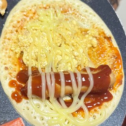 พิซซ่า-หมูหยอง-ใส่กรอก ( จัมโบ้)