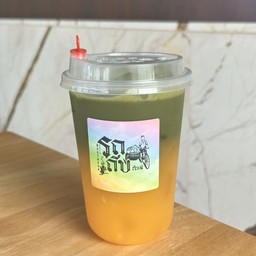 มัทฉะน้ำส้ม