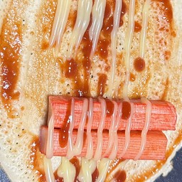 มะเขือเทศ-ปูดอัด(2 ชิ้น)