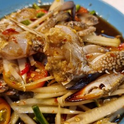 ตำปูม้า (ทางร้านไม่แยกเส้น/น้ำตำ/อื่นๆ)