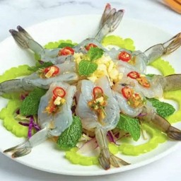 กุ้งแช่น้ำปลา