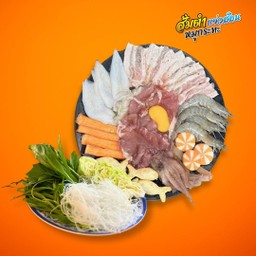 หมูกระทะ ชุดกลาง