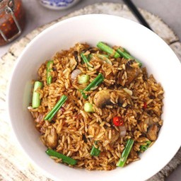 Mushroom fried rice