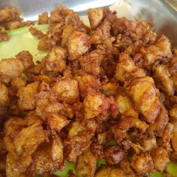 ไก่ทอดกับข้าว