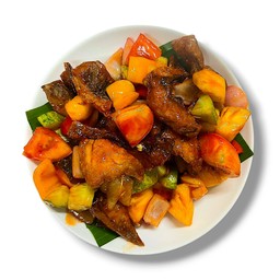 Sweet and Sour Fish Slice 酸甜鱼片 เปรี้ยวหวานปลา