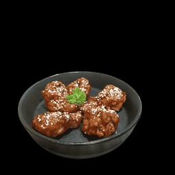 ปีกไก่ทอด รสเผ็ด