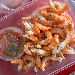 กุ้งตะกาด+น้ำปลาเปรี้ยว(กับข้าว)