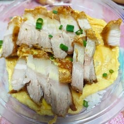 ข้าวไข่ข้น (ใส่ไข่ 2 ฟอง)